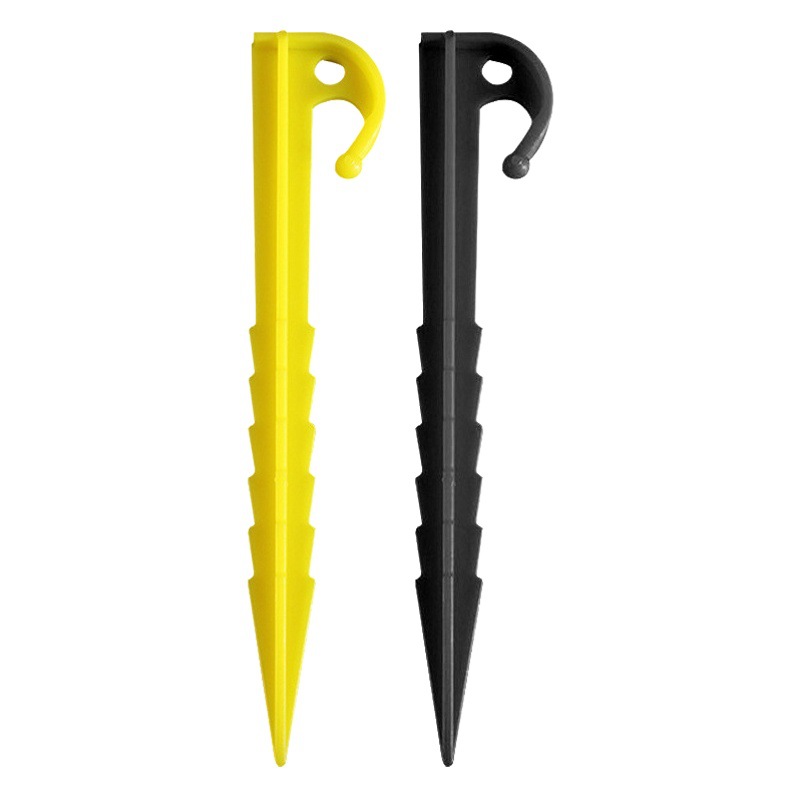 Tent Plastic Ground Nail Tent Accessories 5.5 Inch Serrated Plastic Ground Nail 14.5CM Ground Nail
