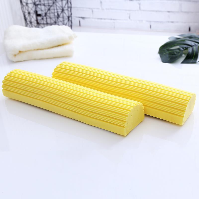 Picture of Absorbent Sponge Mop, Hand-Washable, Wet and Dry, Folded, Squeeze Water Floor Mop, Dormitory Large Household Collodion Mop Head