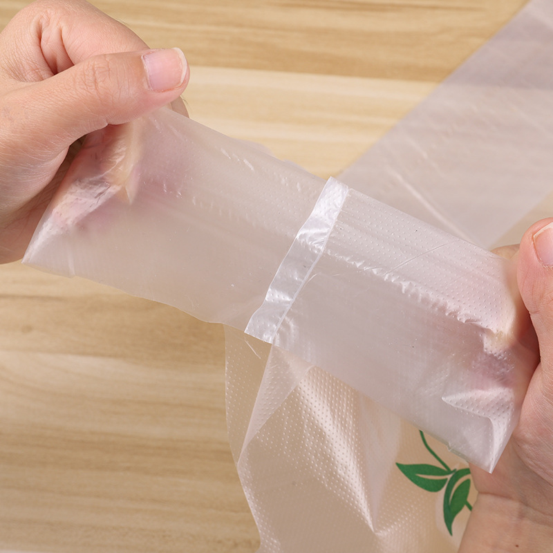 Picture of Feihong white plastic bag Zishui fruit bag takeaway packing bag vest bag plastic bag handbag