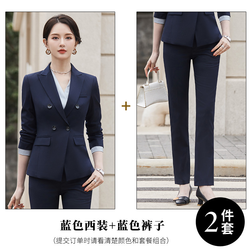 Picture of Interview Suit suit Women Formal Occasion Formal Dress College Students Civil Servant Professional Suit Work Clothes 2024 Spring and Autumn