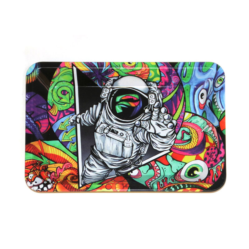 Picture of 180*125mm Tinplate Cigarette Tray, Small Cigarette Tray, Metal Iron Tray Tray, Tobacco Wire Operation Tray, Smoking Tray