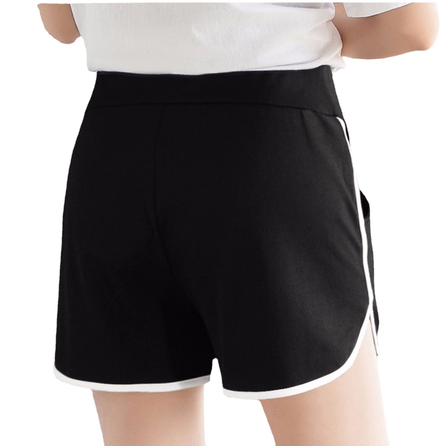 Picture of Pregnant Women's Shorts Spring and Summer Thin Leggings Outer Wear Safety Pants Spring and Autumn Loose Fashion Casual Sports Pants Summer Wear