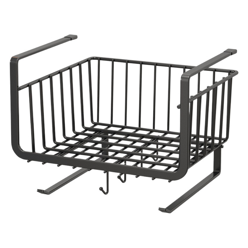 Kitchen Storage Rack Without Punching Cabinet Roll Paper Hanger Household Lazy Rag Paper Towel Cling Film Storage Rack
