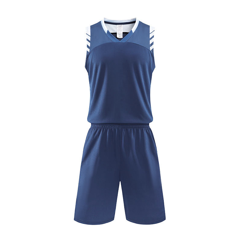 Light Edition American Sports Basketball Suit Adult Student Sports Training Competition Suit Printable logo