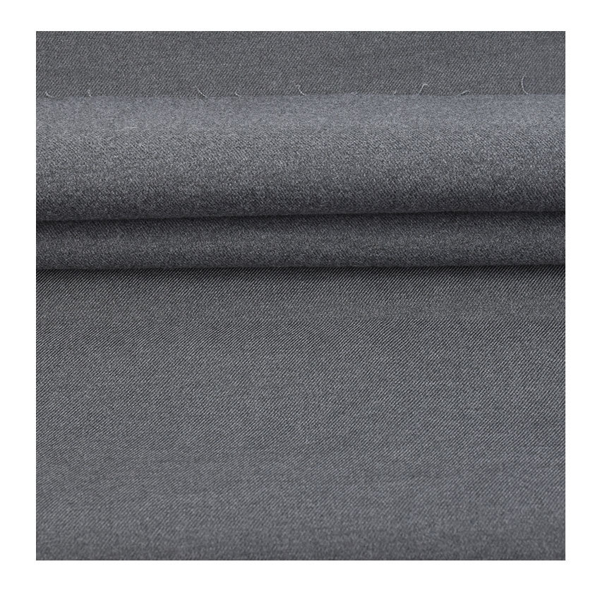 CVC cotton polyester velvet elastic twill sanding four-sided elastic twill suit cloth cotton polyester front sanding back Velvet