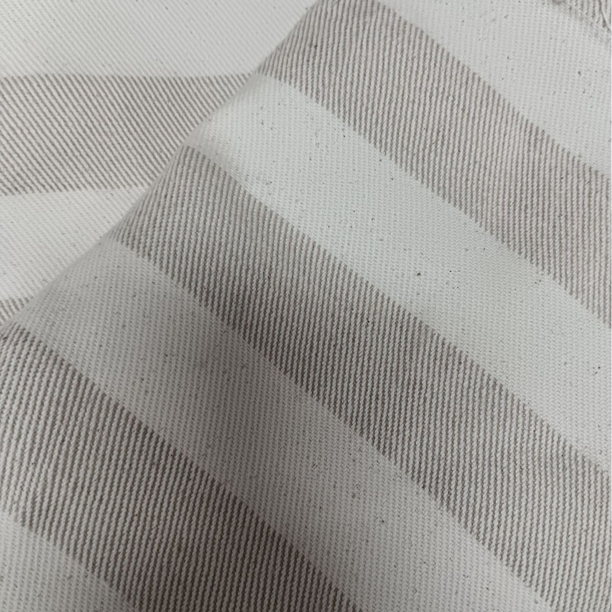 Picture of Factory batch of new products jute cotton woven double-sided twill striped natural color handbag bag jute cotton striped twill