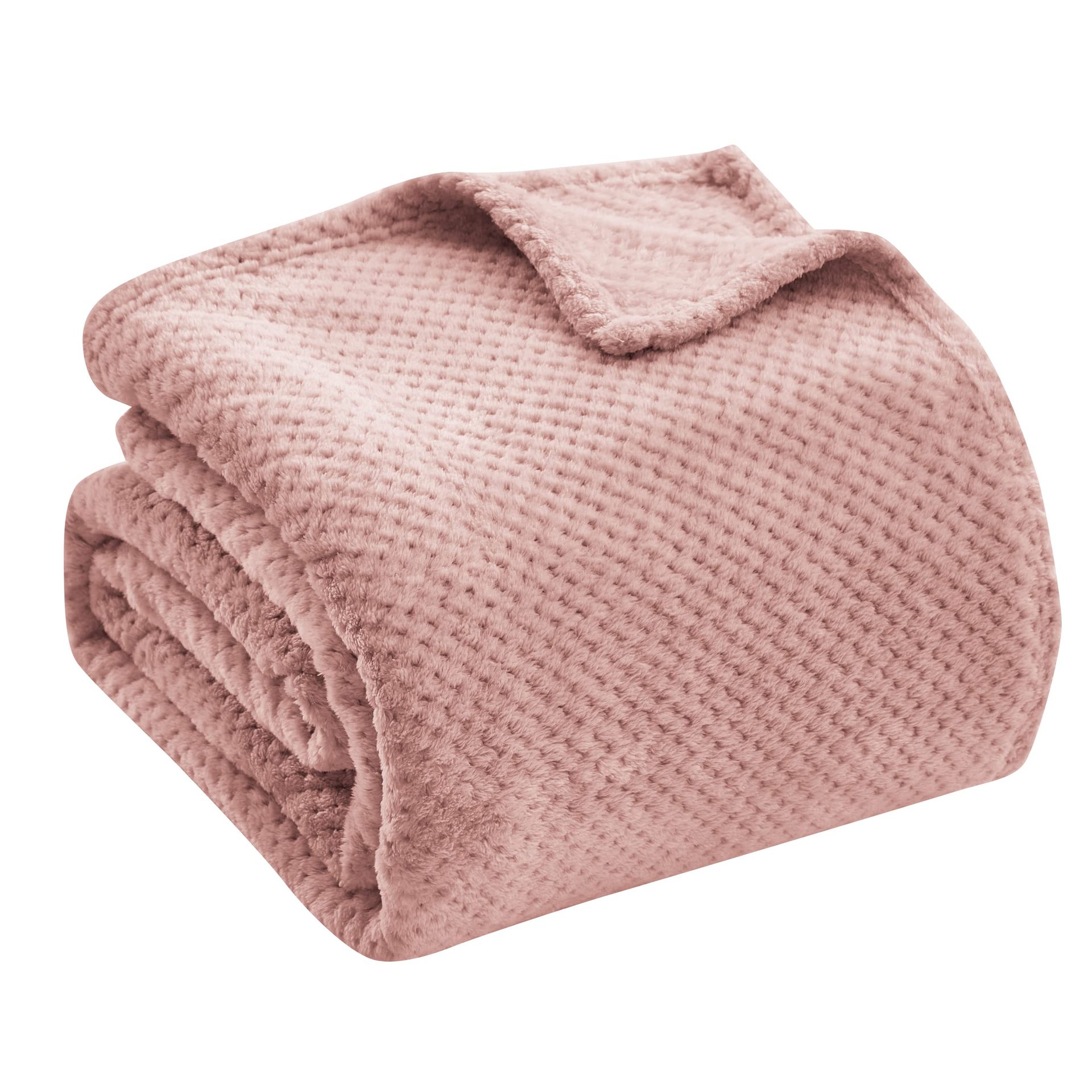 Picture of Cross-border in stock thick solid color pineapple plaid flannel blanket coral fleece sofa blanket air conditioning blanket nap blanket