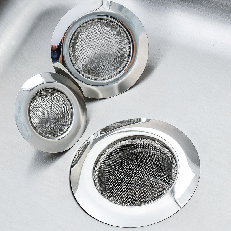 Picture of Stainless steel kitchen sink sewer filter sink floor drain filter sink sink sink anti-blocking plug net