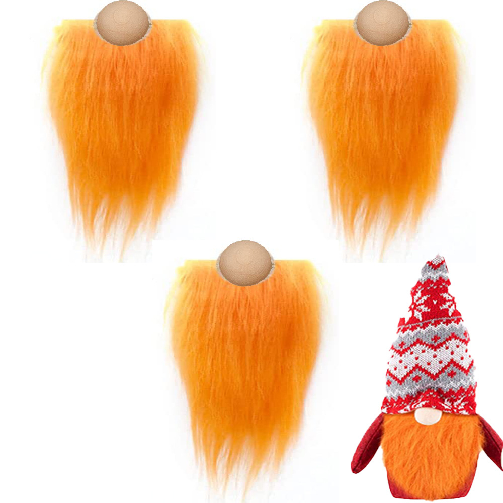 Picture of Cross-Border Gnome Dwarf Beard Artificial Hair Beard Easter Christmas Decoration Handmade DIY Accessories Lace