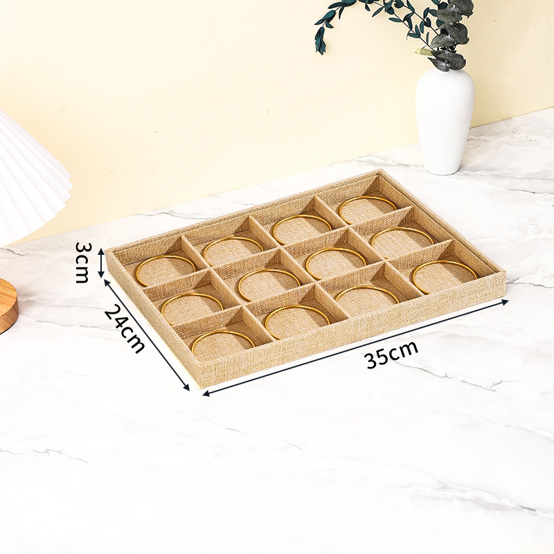 Picture of Jewelry Display Tray Advanced Necklace Rack Ring Handstring Box Bracelet Earrings Stall Bracelet Jewelry Jewelry Disc