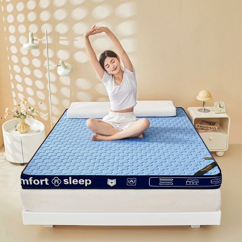 Picture of Latex Mattress 1.5m X2 Soft Cushion Mattress 1.8m × 2m Student Dormitory Mattress Bedding Bottom Antibacterial