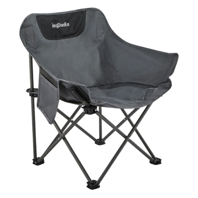 Factory WholesaleOutdoor Folding Portable Fishing Stool Camping Ultra-Light Art Student Sketching Moon Chair Small Stool