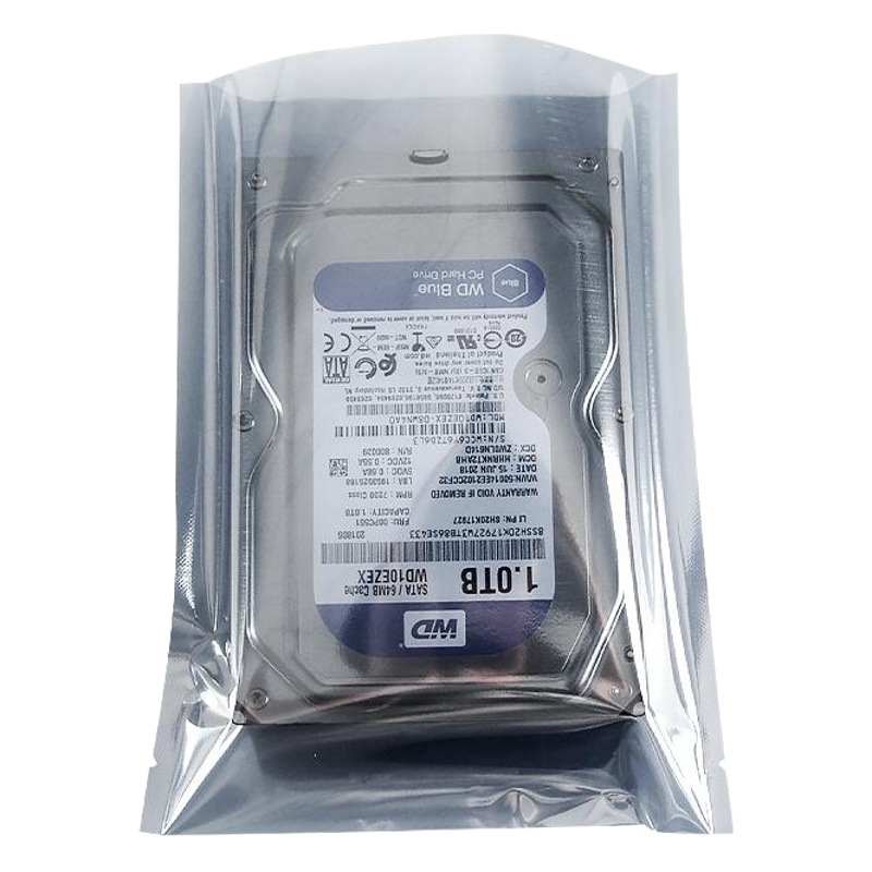 Customized Anti-Static Flat Flap Pocket Pants Shielding Bag Hard Drive Packaging Bag Motherboard Graphics Card Digital Insulating Bag Electrostatic Bag Small Size
