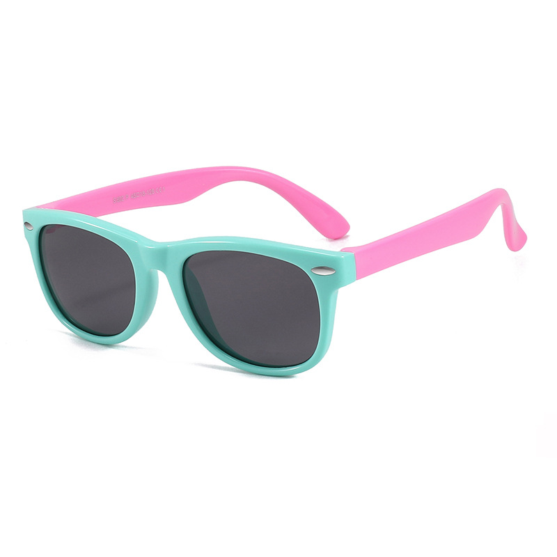 Picture of Factory new spot wholesale silicone UV protection sunglasses baby glasses polarized children sunglasses 802