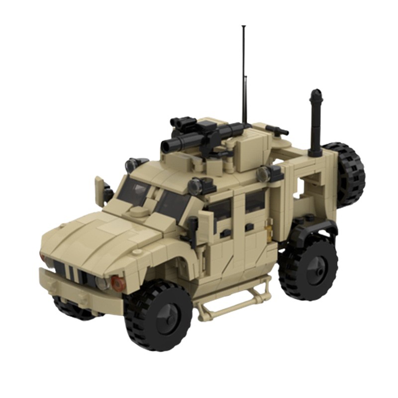 Compatible with Lego MOC-150189 Oshkosh anti-mine ambush protection military vehicle assembling building blocks model car