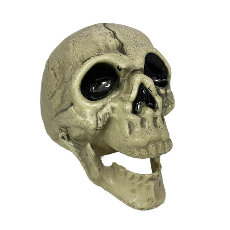 Skull Props Model Ornaments Simulation Skull Chamber Bar Haunted House Horror Decoration Supplies Ghost Festival Skull