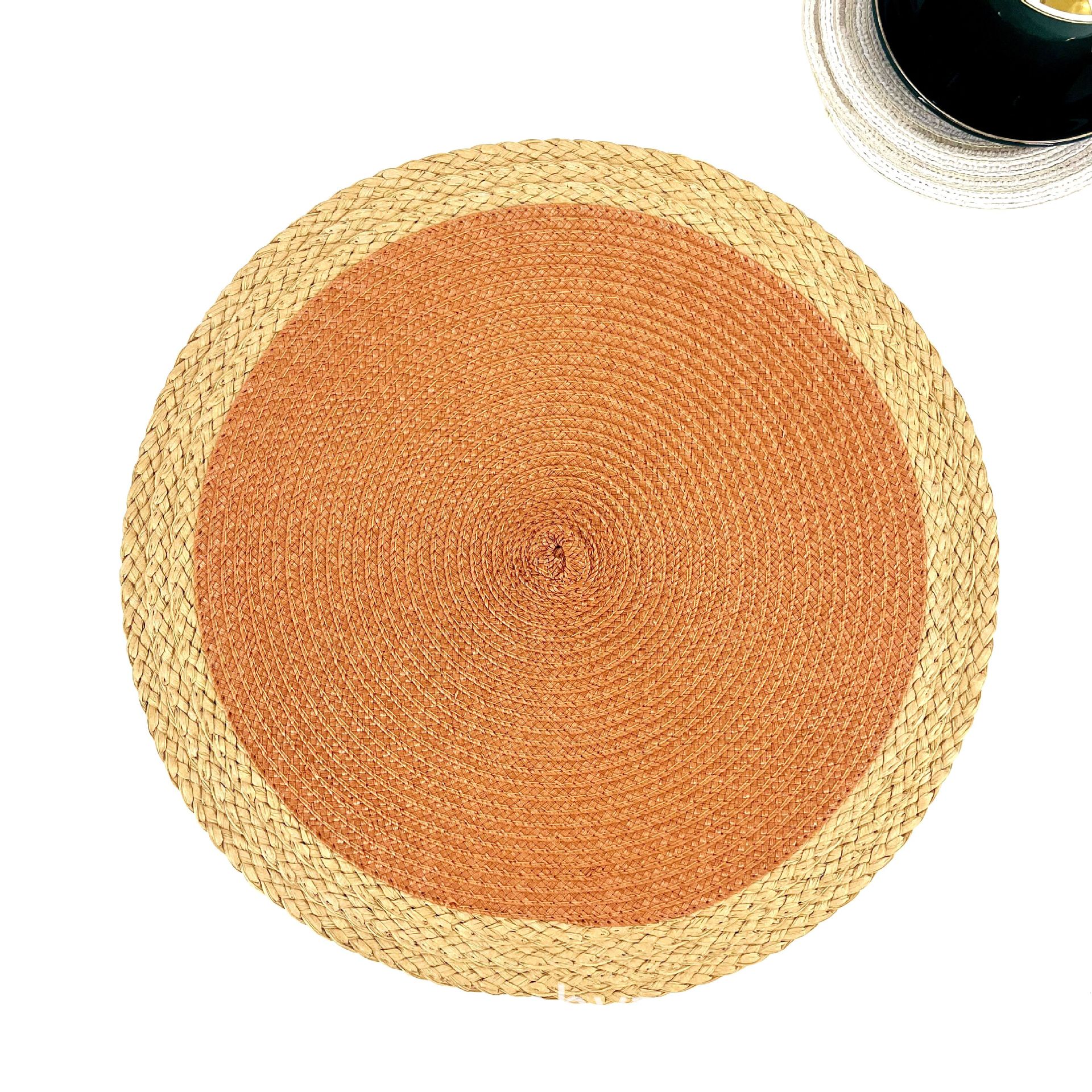 Picture of PP insulation table mat hotel western restaurant European simple natural outdoor festival activities can be wholesale mixed batch