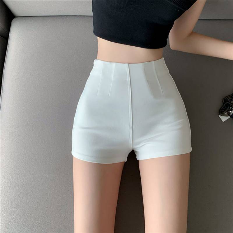 Underwear Disappearing Shorts Women's White Hot Girls Tight Leggings High Waist Stretch Jazz Dance Pants Dancing Hot Pants Summer