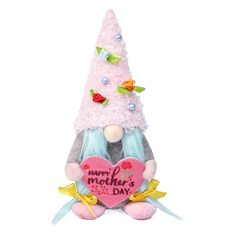 Hong Kong Love Mother's Day Love Faceless Doll Desktop Ornaments Fabric Forest Old Man Doll Ornaments Wholesale