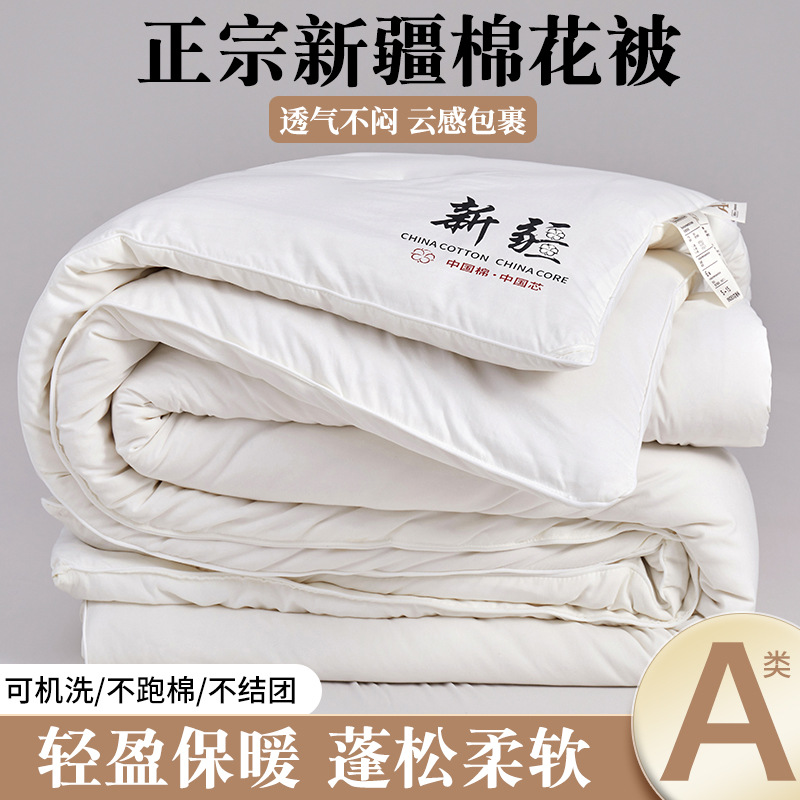 Picture of Class A Mother and Child Grade Xinjiang Cotton Quilt Summer Cool Quilt Household Air-conditioning Quilt Student Dormitory Quilt Quilt Core Bedding Bedroom