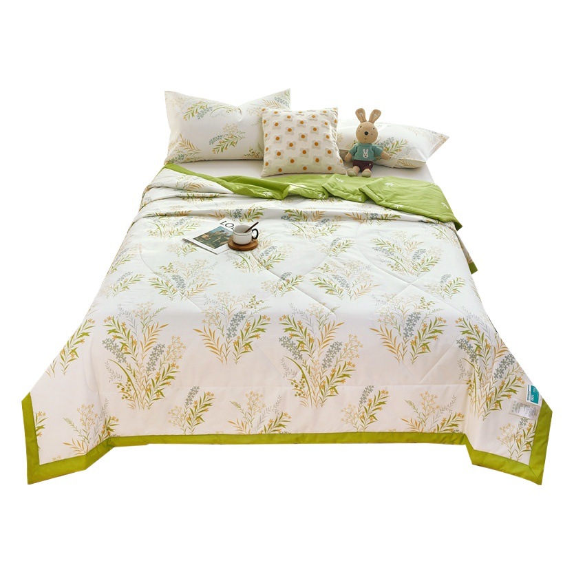 Factory wholesale cotton summer quilt washable gift air conditioning quilt single double gift box thin quilt group Purchase postage