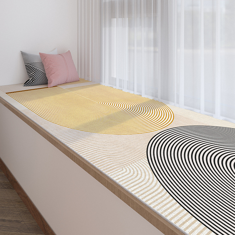Modern Simple Wind Bay Window Pad Absorbent Sound Insulation Cool Window Pad Four Seasons Universal Light Luxury Bedroom Balcony Pad Wholesale