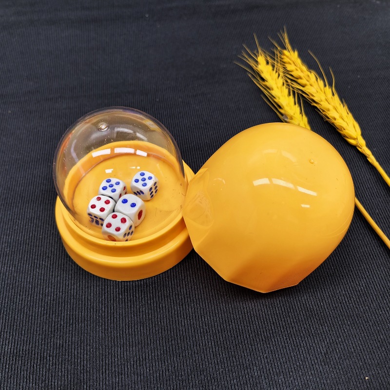Picture of Custom logo transparent cover dice dice cup suit anti-lost sieve cup sieve with base ktv sieve cup color cup