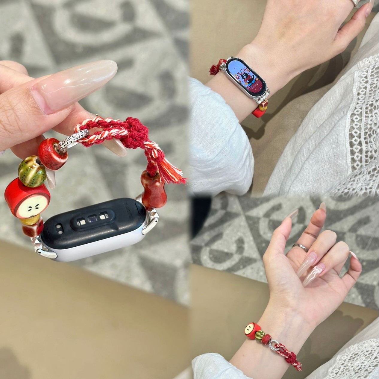 Suitable for Xiaomi Mi Band 9Pro Strap, Huawei Band 10 Strap, Redmi Watch5/4 Huawei Fit3/4 Strap