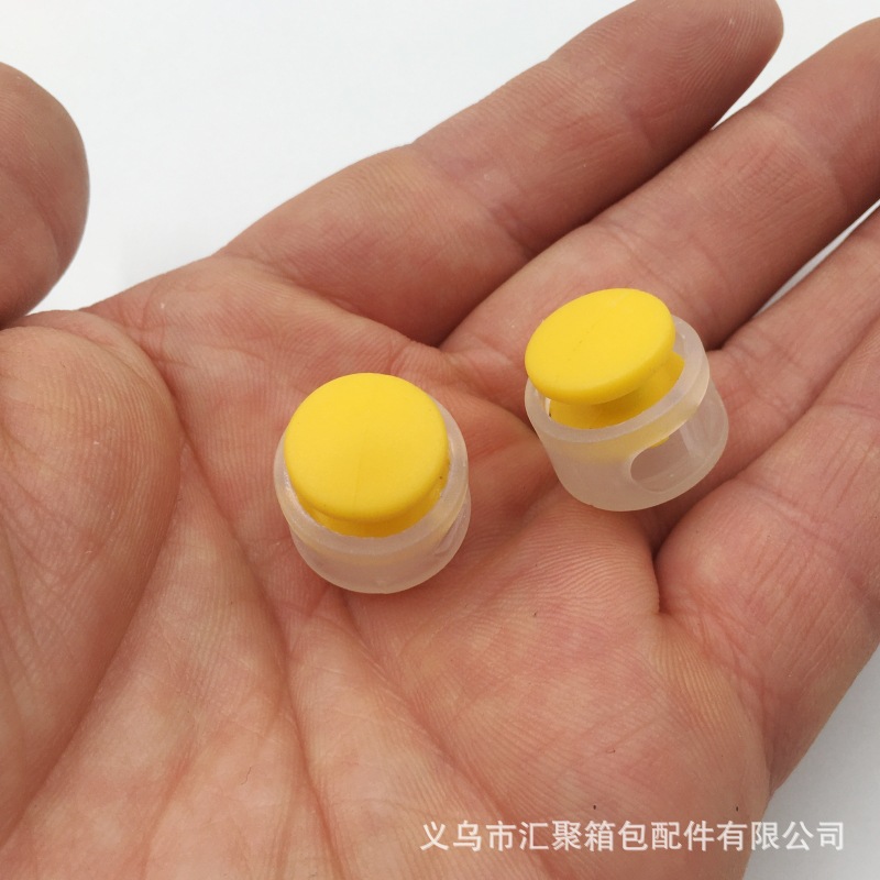 Picture of Lazy-free round double-hole shoelace buckle pig nose bread adjustable buckle shoelace buckle spring buckle