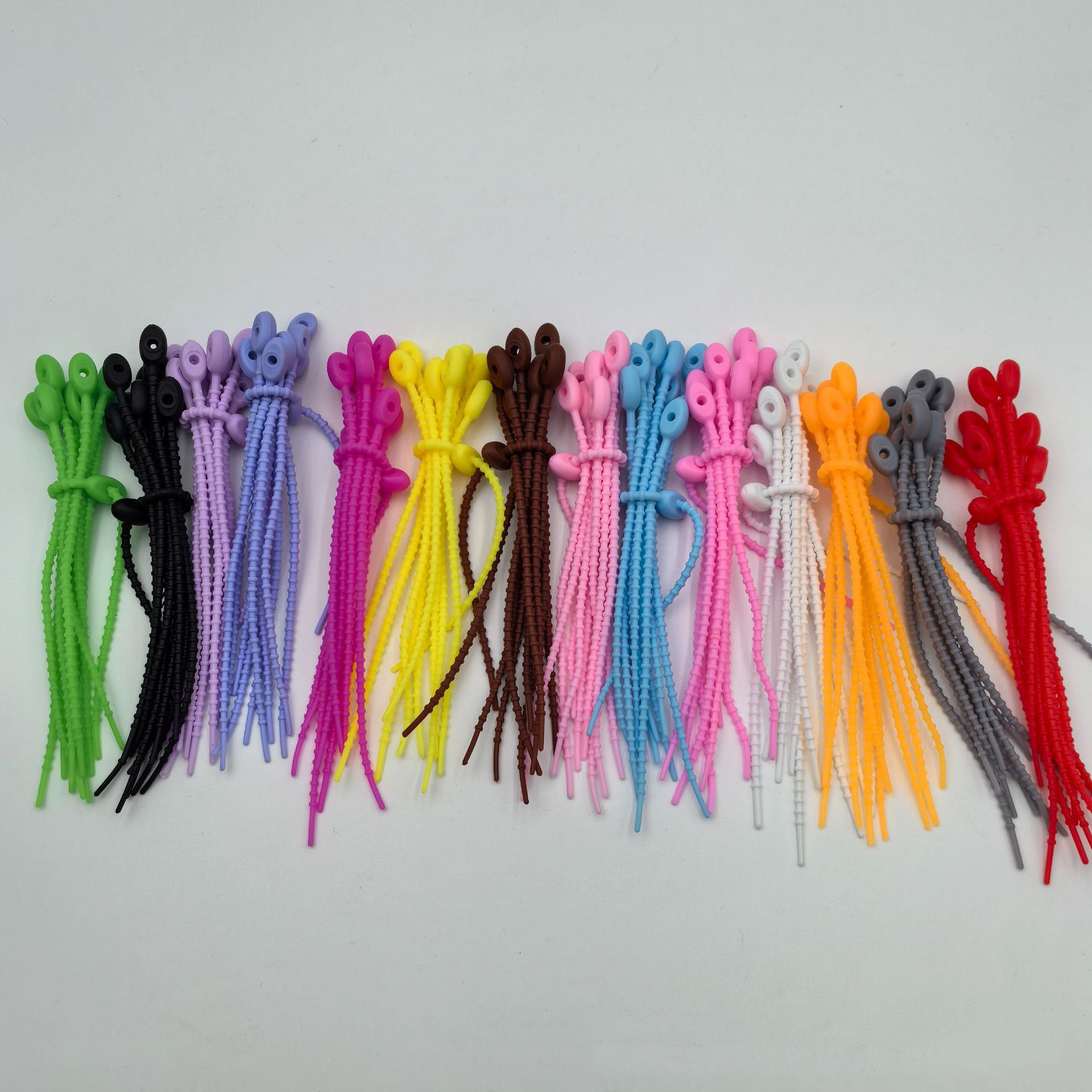 Picture of Cross-border Silicone Cable Tie Storage Belt Various Sizes Suitable for Most Supplies Storage Recyclable Winch