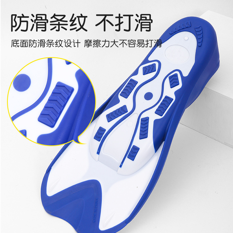 Picture of Cross-border swimming training flippers snorkeling adult children diving frog shoes short mermaid flippers free diving wholesale