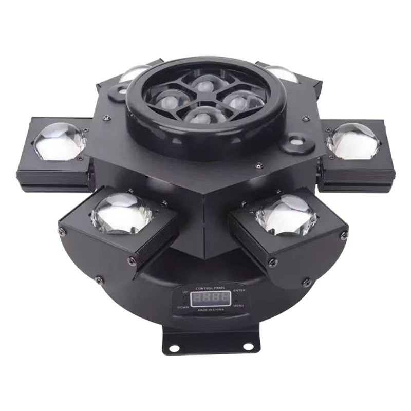 20246 Arm King Kong Rgb Full-Color Three-In-One Ktv Private Room Effect Light Stage Light Effect Ultra-Bright Stage Light Special Effects