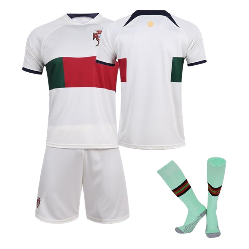 2223 Portugal home 7 away C Luo Ronaldo football uniform national team short sleeve World Cup suit wholesale