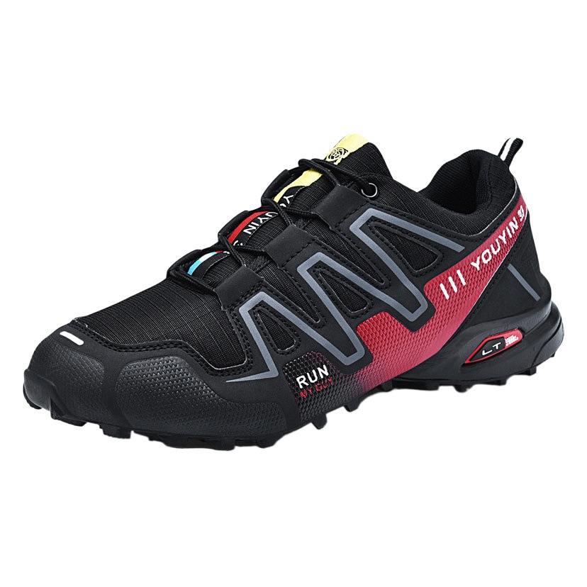 Men's hiking shoes outdoor shoes sneaker plus size cross-border low-top non-slip wear-resistant fashion hiking running cross-country shoes