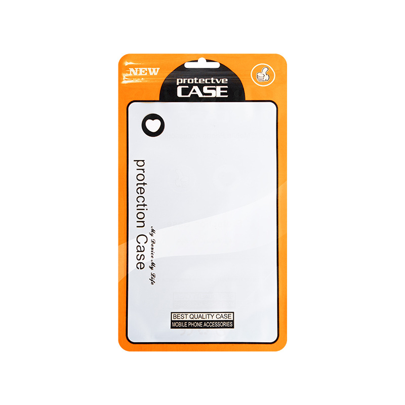 Picture of Neutral Mobile phone shell packaging bag 5.5-inch mobile phone shell color pearl bag case color printing translucent self-sealing bag