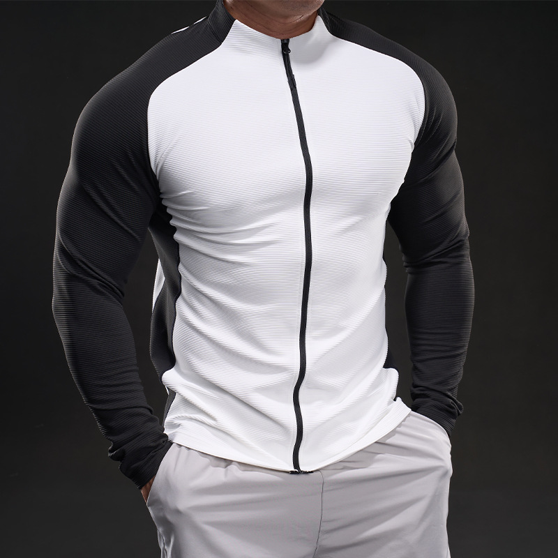 Elastic Long Sleeve Training Clothing Cross-border Foreign Trade Running Sports Fitness Outdoor T-shirt Men's Yoga Amazon temu