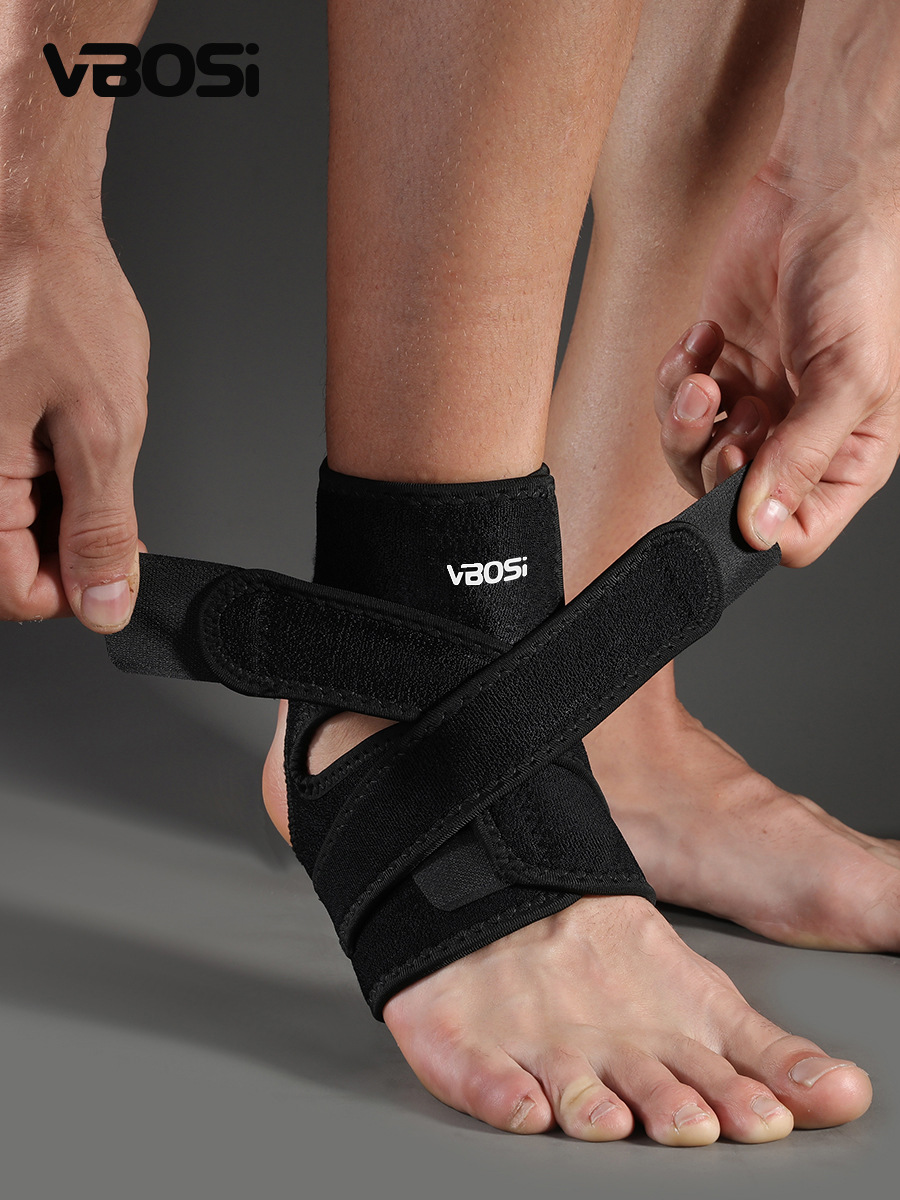 Vbosi Ankle Support Sbr Taekwondo Mountaineering Sports Pressurized Outdoor Cycling Basketball Fitness Protective Gear Manufacturer Wholesale