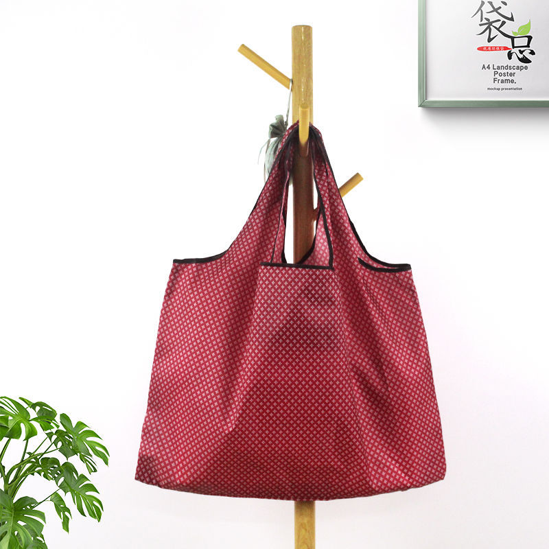 Picture of Thickened Shopping Bag Dou Environmental Protection Supermarket Shopping Bag Foldable Portable Large Capacity Portable Cloth Bag Outgoing Fashion