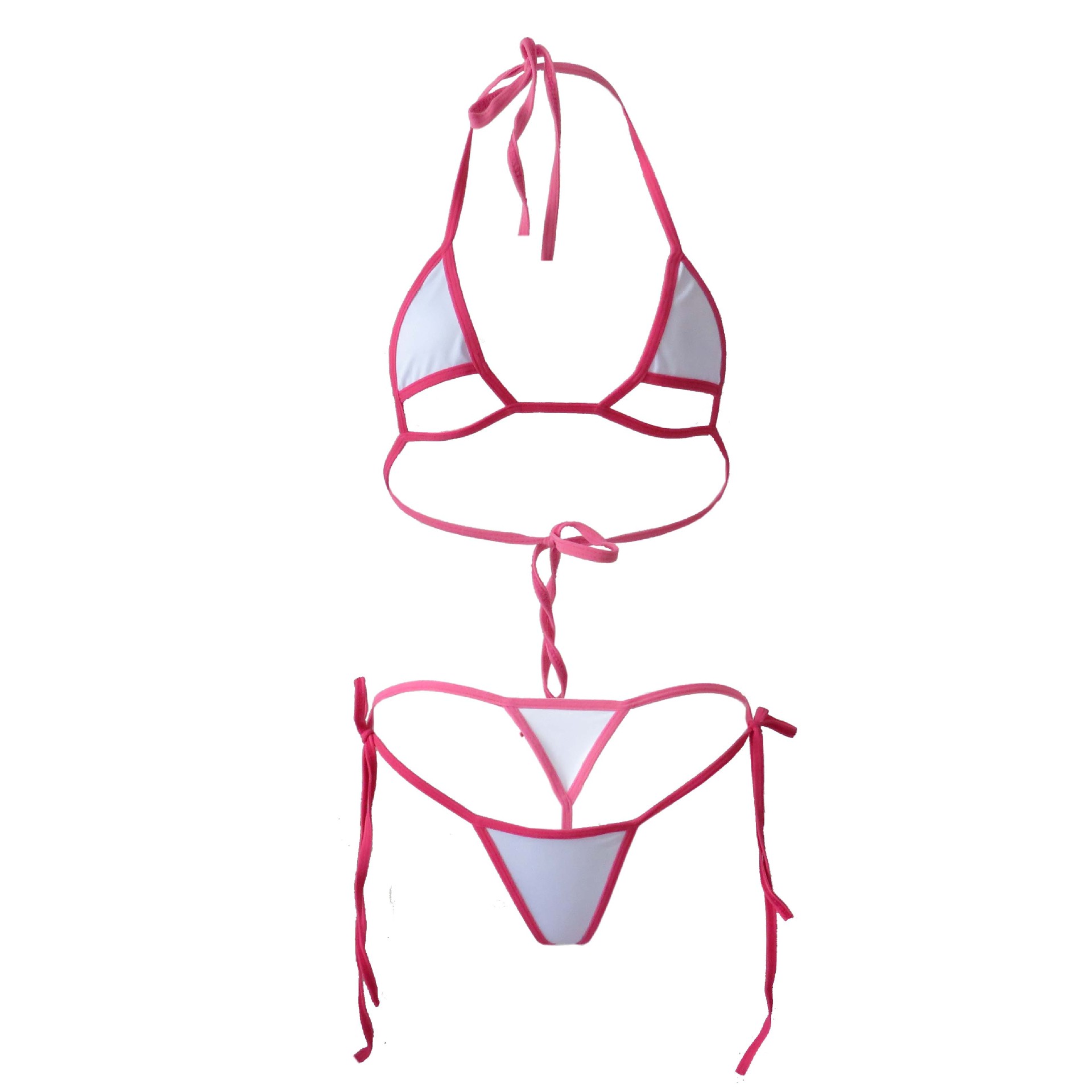 Cross-border sexy underwear mini swimsuit AliExpress ebay foreign trade sexy perspective three-point bikini suit