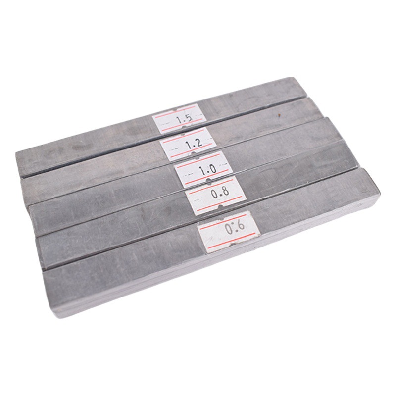 Factory wholesale whole lead leather strip fishing gear supplies fishing accessories lead leather electrolytic lead leather strip lead pendant
