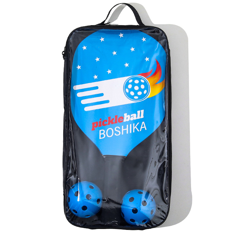 Picture of Wooden Peak Racquet Beach Racquet suit with Ball Outdoor Sports Fitness Products suit Combination Plate Racquet