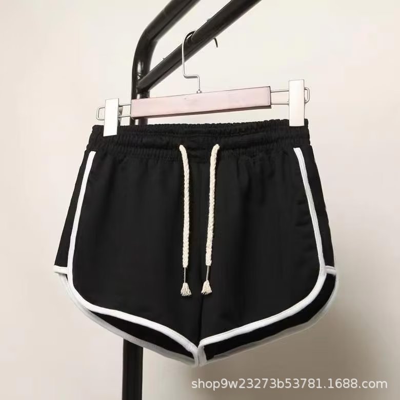 Picture of New Sports Pants Women's Korean-style Student Loose Outer Wear Casual All-match Pants High Waist Slimming Wide Leg Shorts Summer