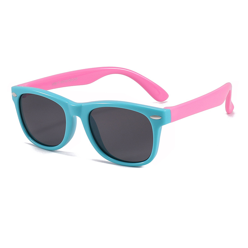 Picture of Factory new spot wholesale silicone UV protection sunglasses baby glasses polarized children sunglasses 802
