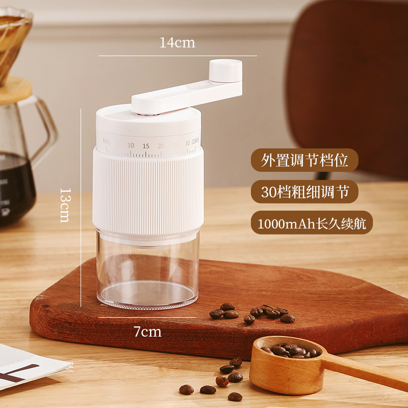 Picture of Hand Brewed Italian Grinder Automatic Coffee Machine Rechargeable Coffee Grinder Household Small Bean Grinder Portable Grinder