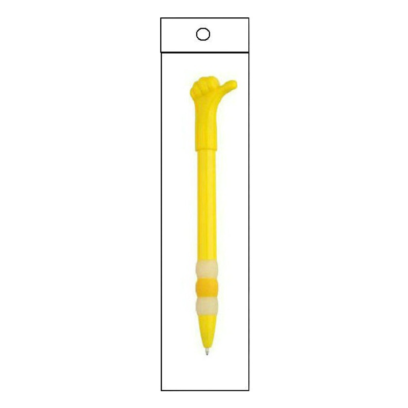 Thumb up Gesture Orange Hand Victory Way Encouragement Praise Recognition Opening Pink Praise Orange Gesture Ballpoint Pen