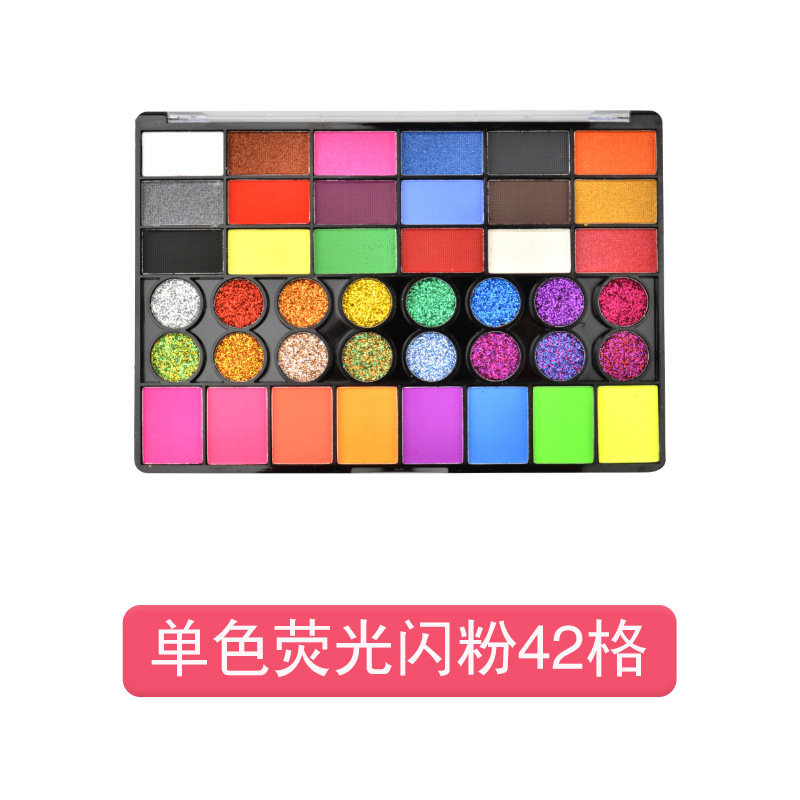 Picture of Children's Human Face Painting suit Festival Comic-Con Makeup 3D Painting Pigments Water-soluble Washable Pigments