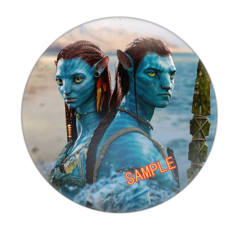Picture of New Avatar 2 Movie Surrounding Badge Yum Tinplate Brooch 1-36
