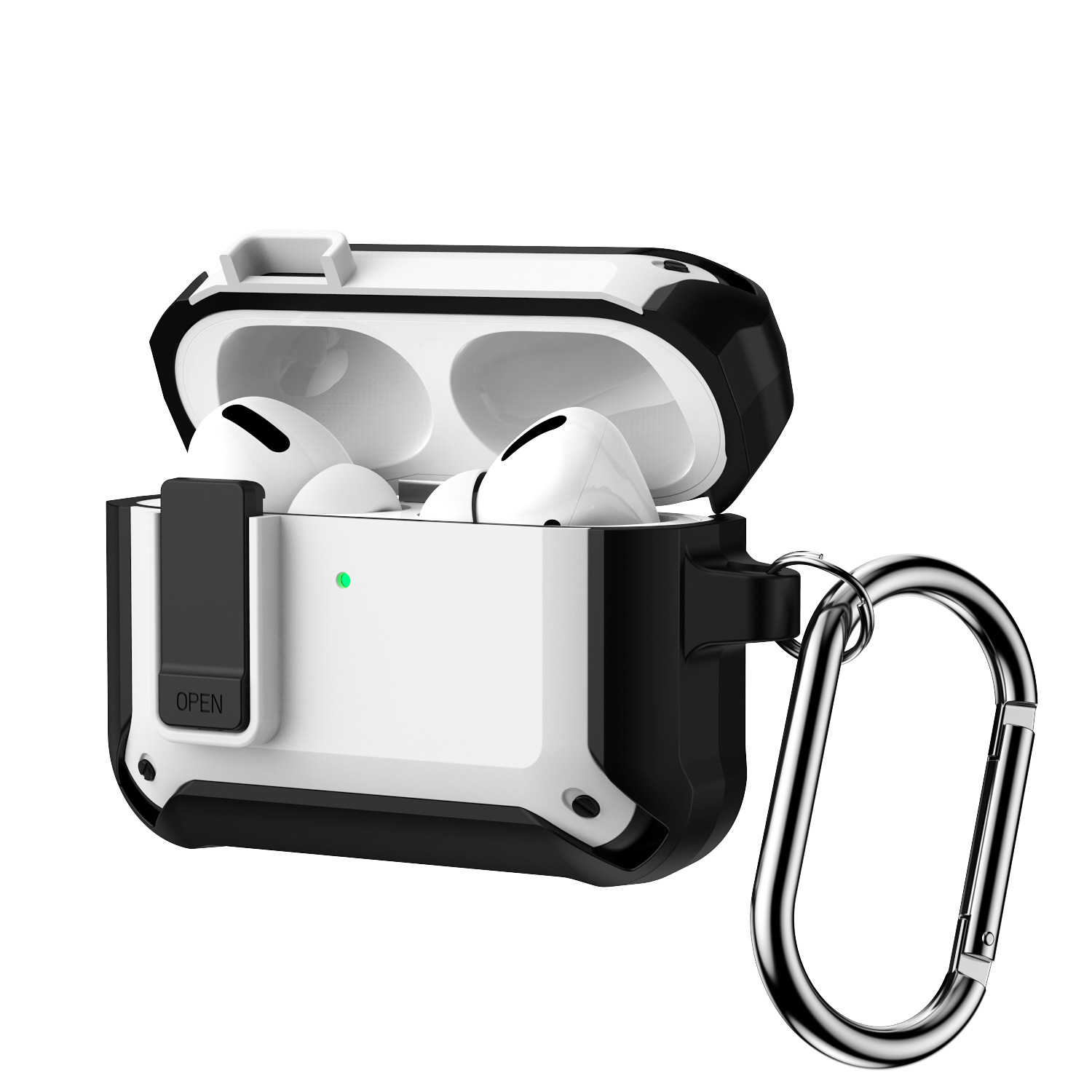 Picture of AirPods Pro 3 case is compatible with Apple Pro 2 2nd generation earphone case lock and AirPods 4th generation protective cover