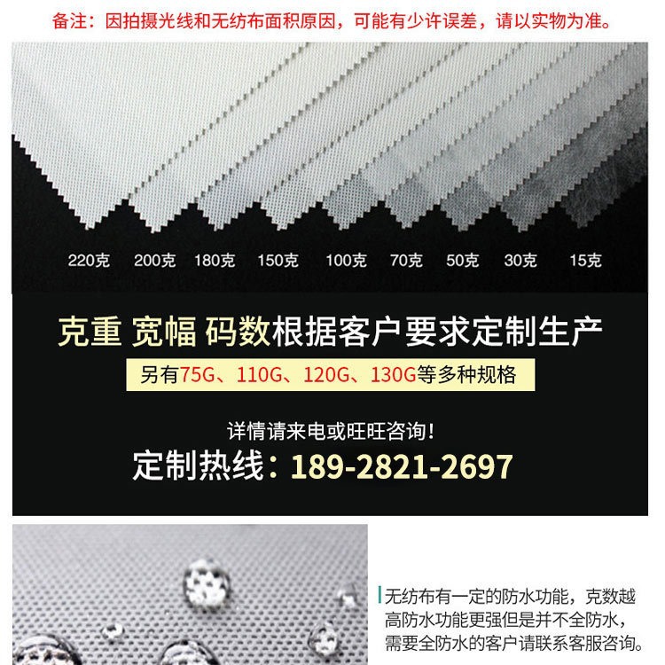Picture of Pp Non-Woven Roll 50g White Antibacterial Ss Spunbond Non-Woven Fabric Elastic Printing Home Textile Polypropylene Spot Wholesale