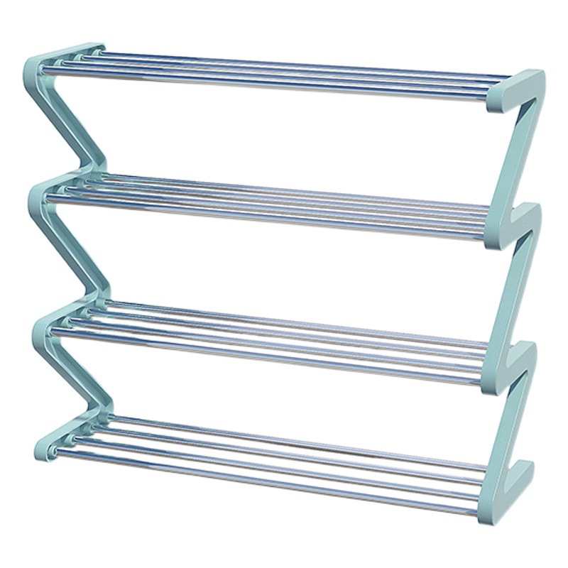 Creative Z Shoe Rack Cross-border Explosions Simple Household Shoe Storage Artifact Dormitory Multi-layer Assembled Shoe Rack